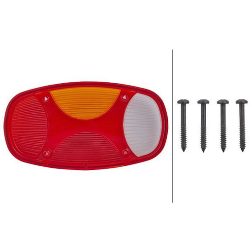 Hella Tail Light Assembly Lens Rear 9EL 343 142-001