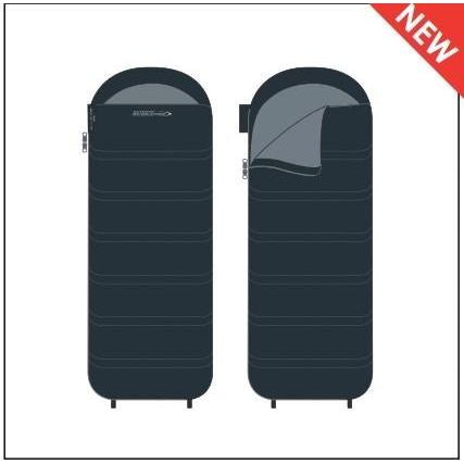 Outdoor Revolution Sun Star Single 300 DL Anthracite Sleeping Bag - Outdoor Revolution - Van Life Living