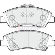 Fahren Front Brake Pad Set FBP3376