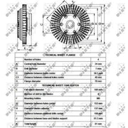 NRF Radiator Fan Clutch 49527