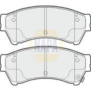 NAPA Front Brake Pad Set NBP1525