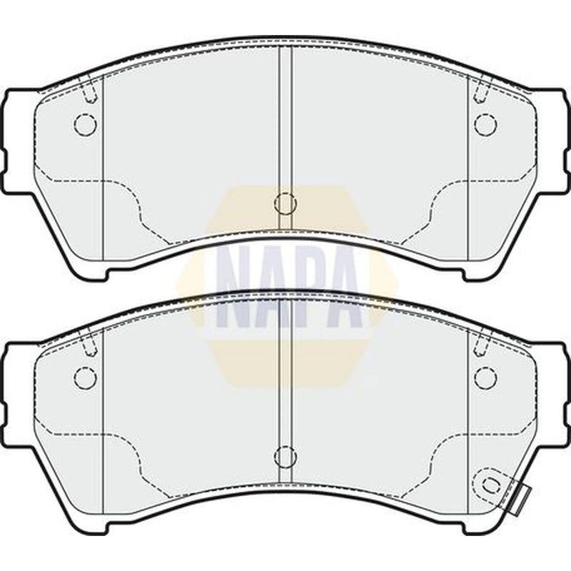 NAPA Front Brake Pad Set NBP1525