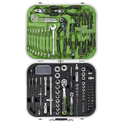 Sealey Mechanic's Tool Kit 144pc Hi-Vis Green AK7980HV Sealey  - Town Parts