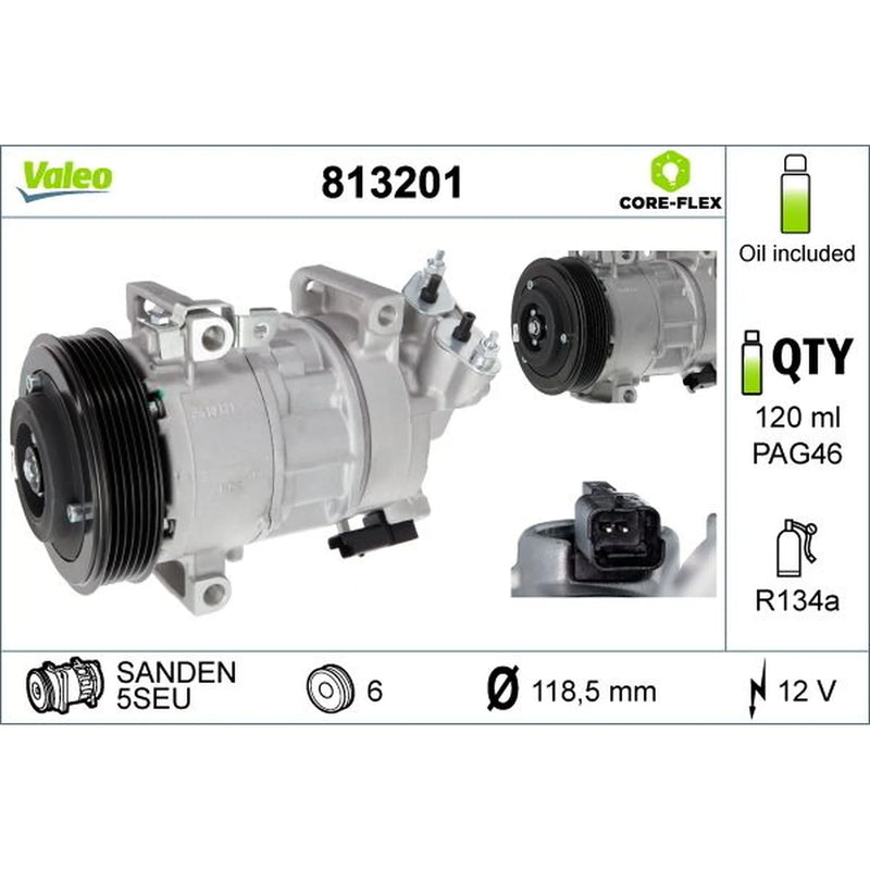 Valeo Air Conditioning Compressor 813201