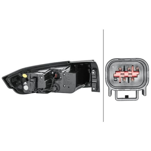 Hella Tail Light / Lamp W16W Right 2SK 012 379-421