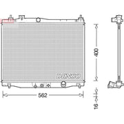Denso Engine Radiator DRM40046