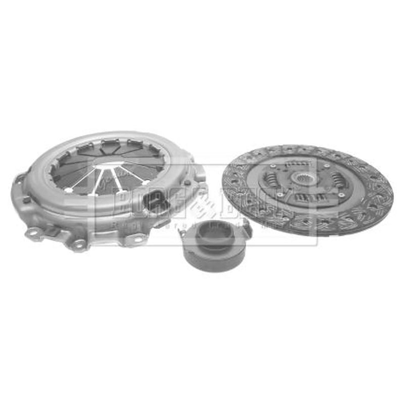Borg & Beck Clutch Kit Set 3pc 215mm HK2343