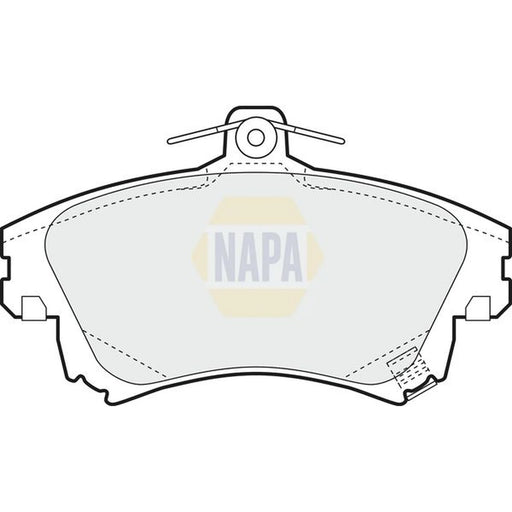 NAPA Front Brake Pad Set NBP1231
