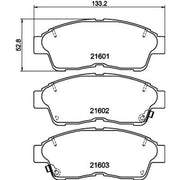 Mintex Front Brake Pad Set MDB1658