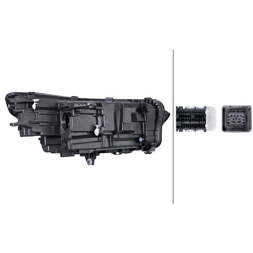 Hella Headlight Headlamp LED Left 1LX 015 368-131