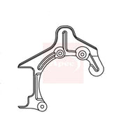 Apec Brake Disc Splash Guard Front Right ASG1142