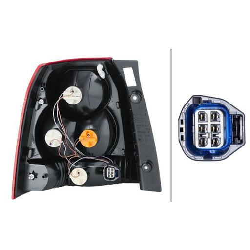 Hella Tail Light / Lamp PY21W Right 2SK 354 035-021