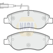 NAPA Front Brake Pad Set NBP1870