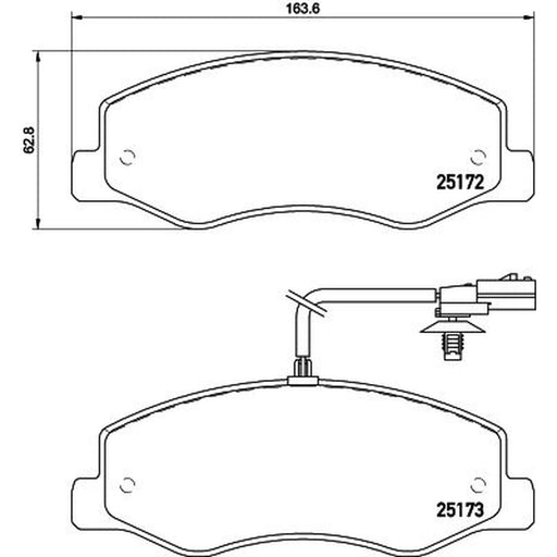 Mintex Lcv Van Kits solid 305mm MVK0086