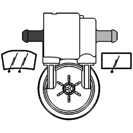 Hella Windscreen Washer Pump 8TW 005 206-031