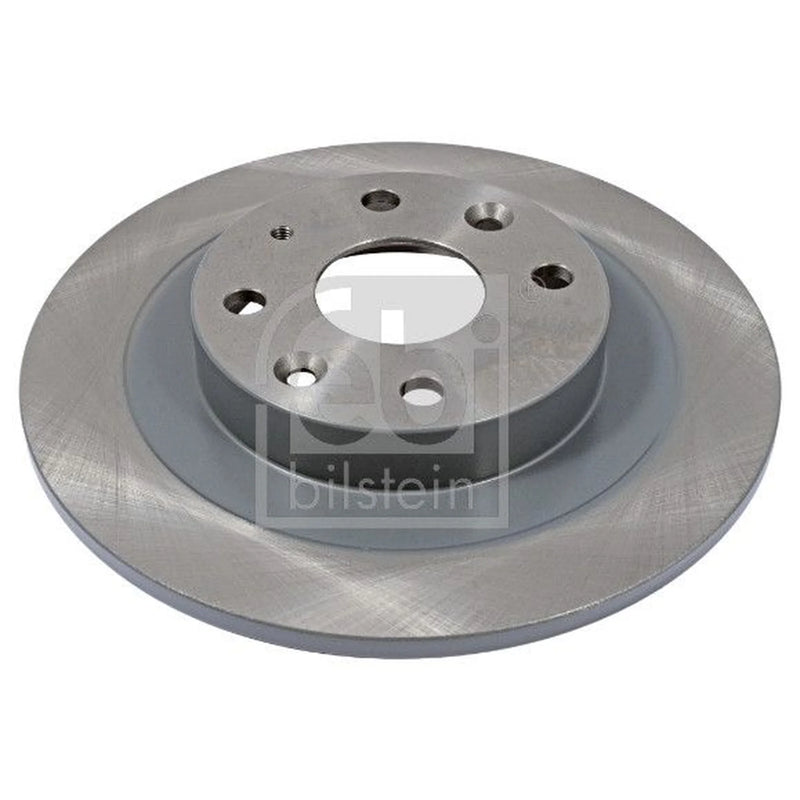 Febi 2 x Solid Rear Brake Discs 108493-x2