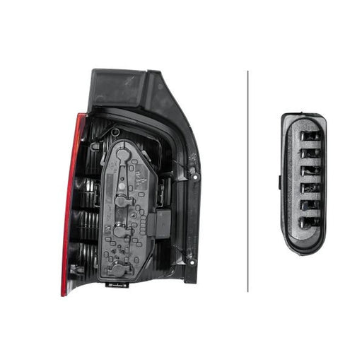 Hella Tail Light / Lamp P21W Right 2SK 008 579-121