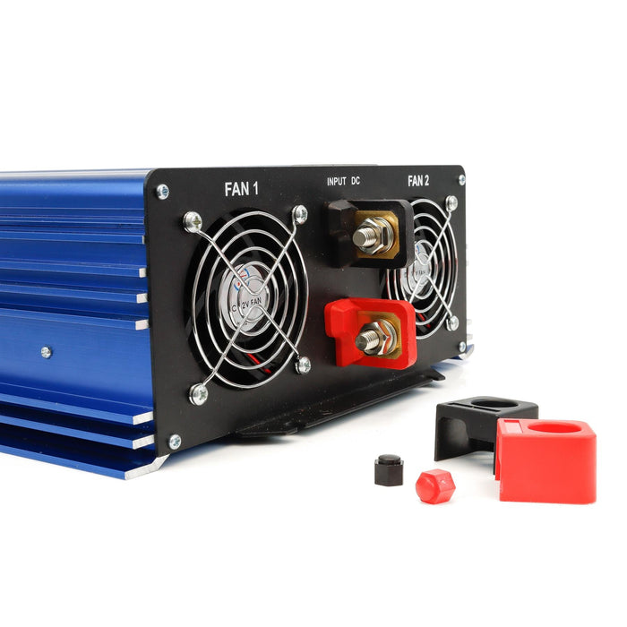 2000W 4000W Pure Sine Wave Power Inverter AC 12V to DC 230V USB SWPSI2000. Caps - Streetwize - Van Life Living