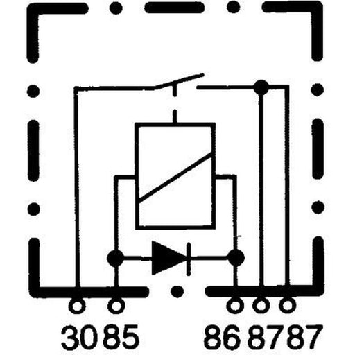 Hella Main Power Relay 4RA 933 791-091