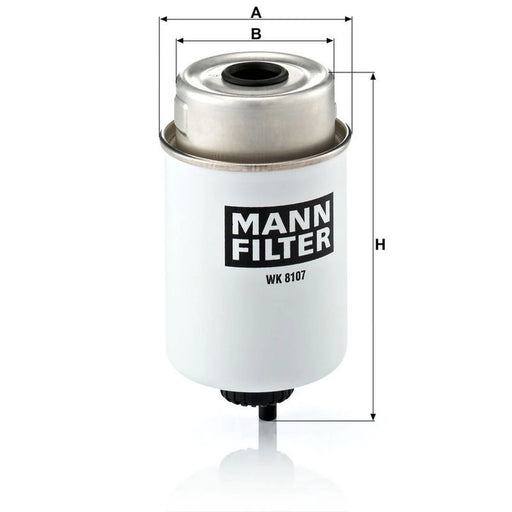 MANN-FILTER Fuel Filter Element WK 8107