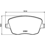 Mintex Front Brake Pad Set MDB2294