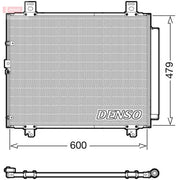 Denso Air Conditioning Condenser DCN50118