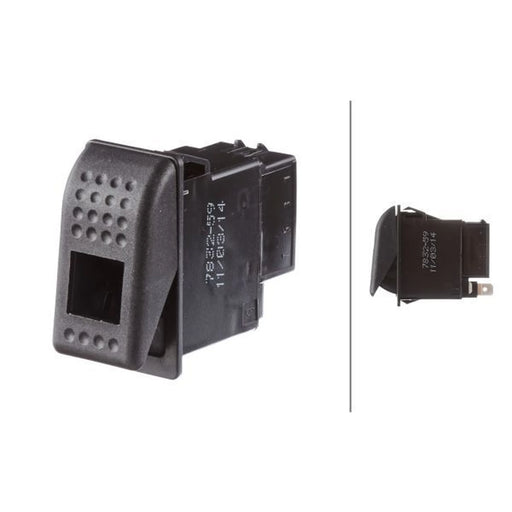 Hella Hazard Warning Light Switch 7 Connectors 6HH 007 832-591