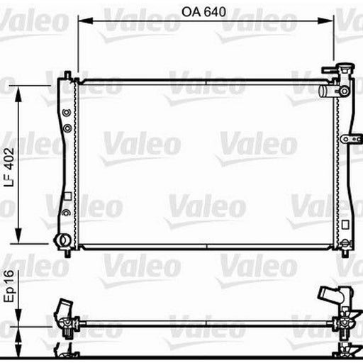 Valeo Engine Radiator 735057