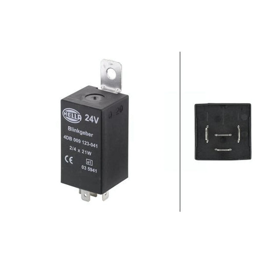 Hella Indicator Flasher Relay 4DB 009 123-041