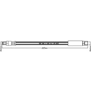 Juratek Brake Hydraulic Hose Line outer JBH1019