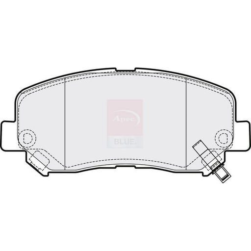 Apec Front Brake Pad Set PD3874