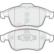 Fahren Front Brake Pad Set FBP3241