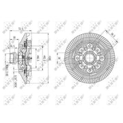 NRF Radiator Fan Clutch 49577
