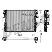 Denso Engine Radiator DRM12005