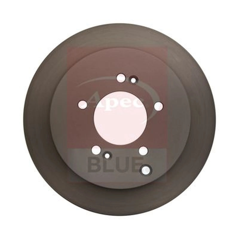 Apec 2 x Solid Rear Brake Discs SDK6141-x2