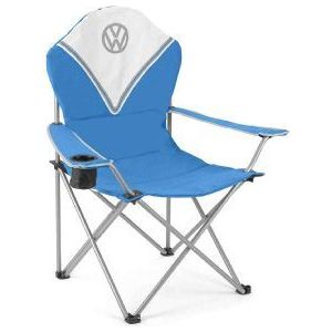 Vw Deluxe Padded Camping Chair Blue OL0194 - VW - Van Life Living