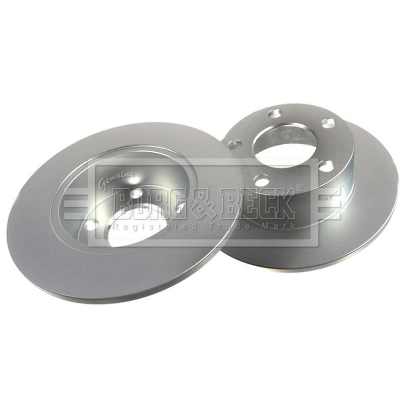Borg & Beck 2 x Rear Brake Discs BBD4949-x2