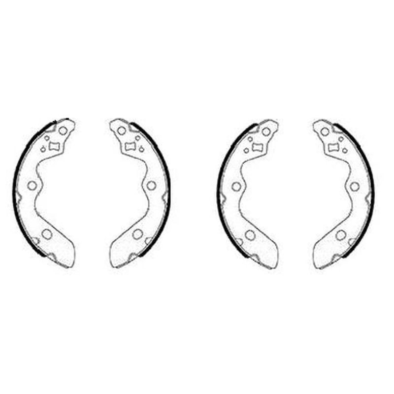 Textar Brake Shoe Set Axle Kit 91085900