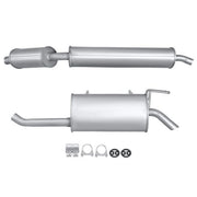 Hella End Silencer Rear 8LD 366 029-071