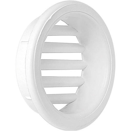 Round Air Vent 32mm White for Caravan/Motorhome - Nova - Van Life Living