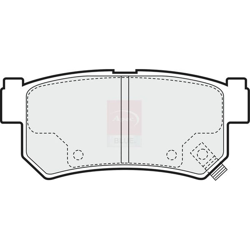 Apec Rear Brake Pad Set PD3813