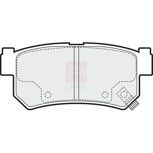 Apec Rear Brake Pad Set PD3813