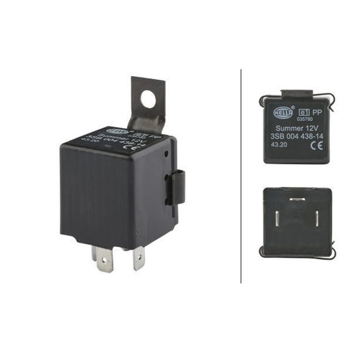 Hella Indicator Flasher Signal Relay Unit 12V 3SB 004 438-141
