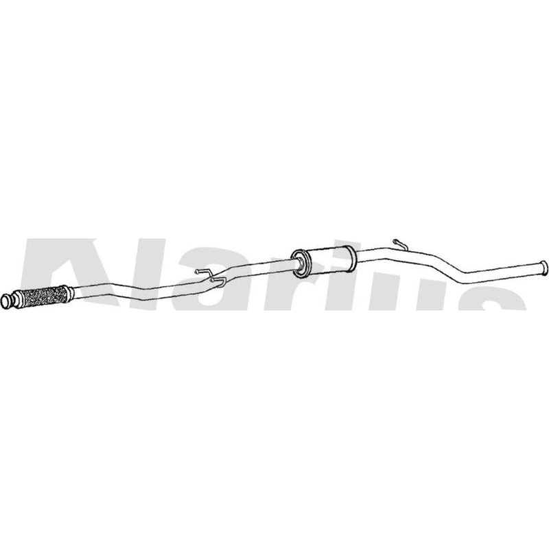 Klarius Box With Centre Pipe Centre PG750V
