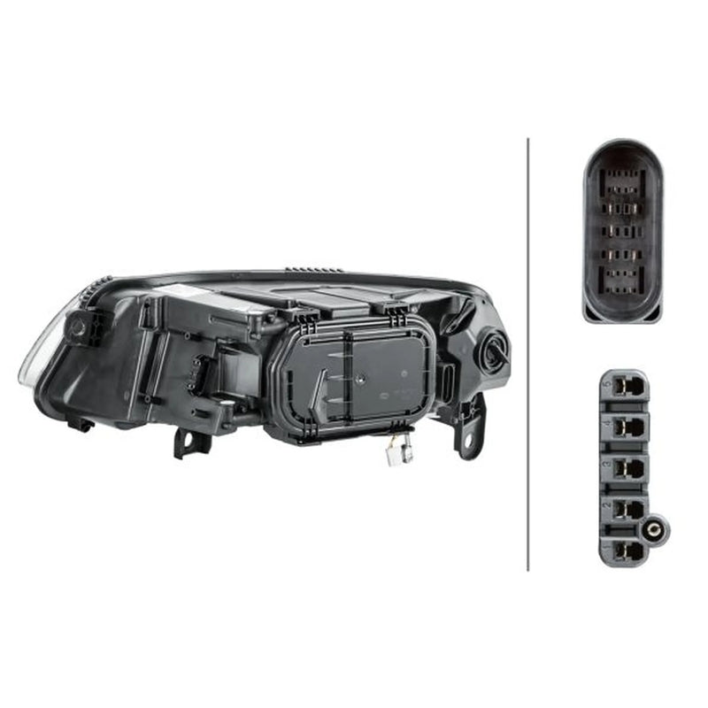 Hella Headlight Headlamp W5W Right 1EL 008 881-421