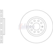 Fahren Front & Rear Brake Discs & Pads fits Audi A4 B6 2000-2005 1.8 2.4 2.5 3.0
