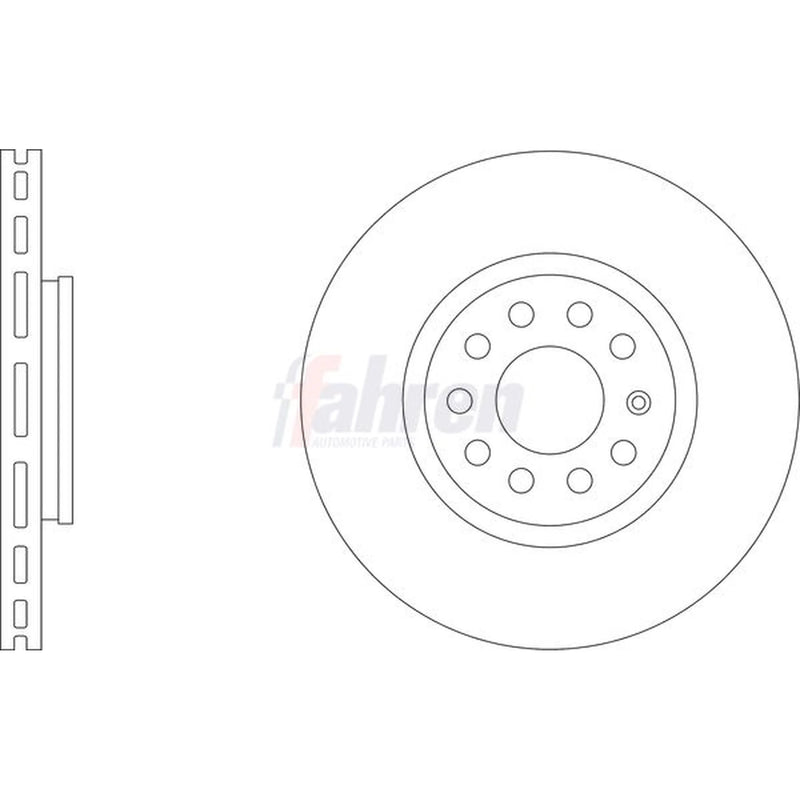 Fahren Front & Rear Brake Discs & Pads fits Audi A4 B6 2000-2005 1.8 2.4 2.5 3.0