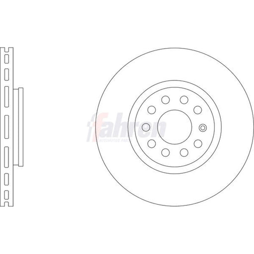 Fahren Front & Rear Brake Discs & Pads fits Audi A4 B6 2000-2005 1.8 2.4 2.5 3.0