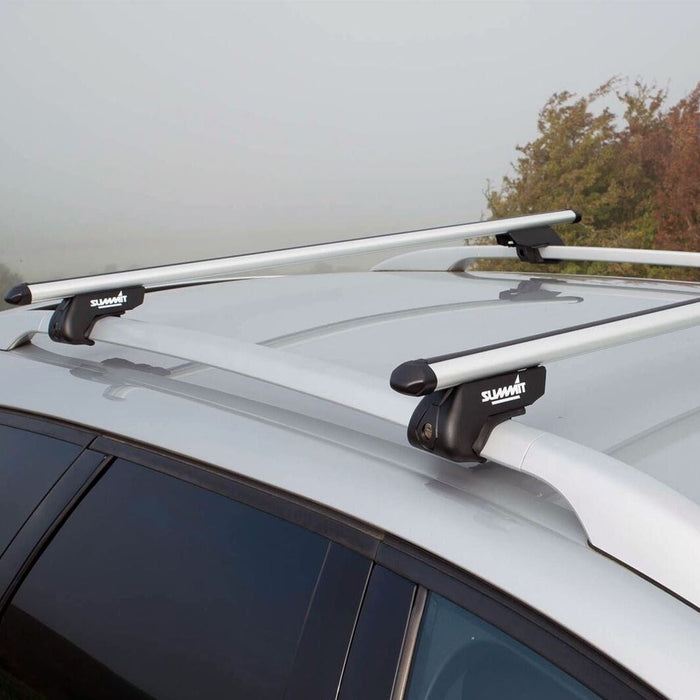 Summit Premium Aluminium Roof Bars fits Volkswagen T-Cross 2019-2024 Suv 5-dr with Railing - Summit - Van Life Living