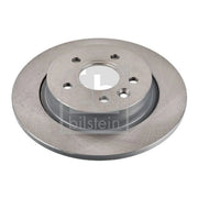 Febi 2 x Solid Rear Brake Discs 105714-x2